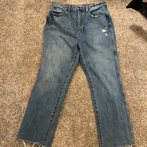 Eden high rise mom jeans